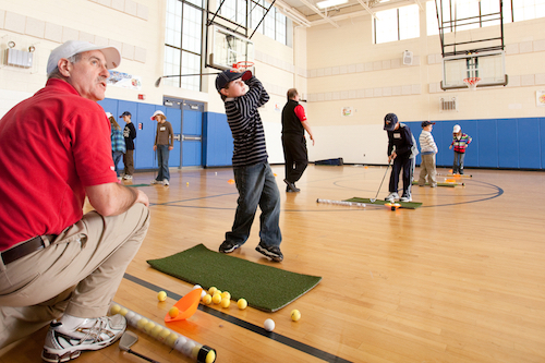 A different way to get kids hooked on golf